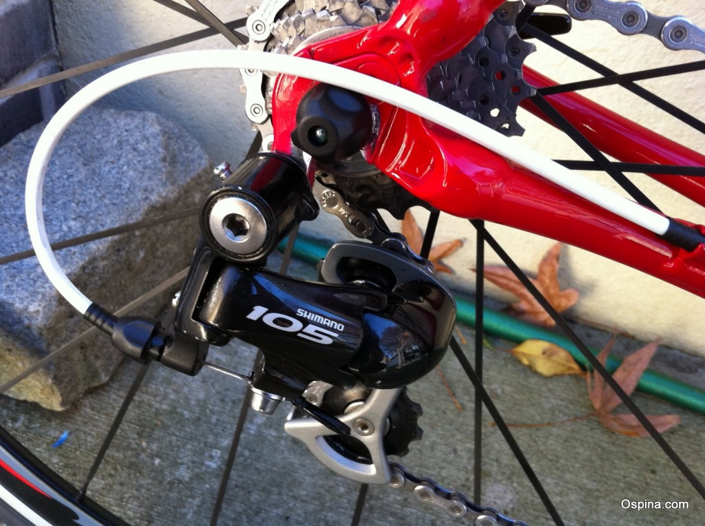 shimano 105 7 speed rear derailleur